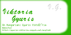 viktoria gyuris business card